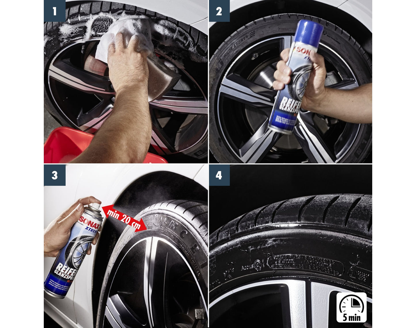 Sonax XTREME Reifenglanzspray, 400 ml