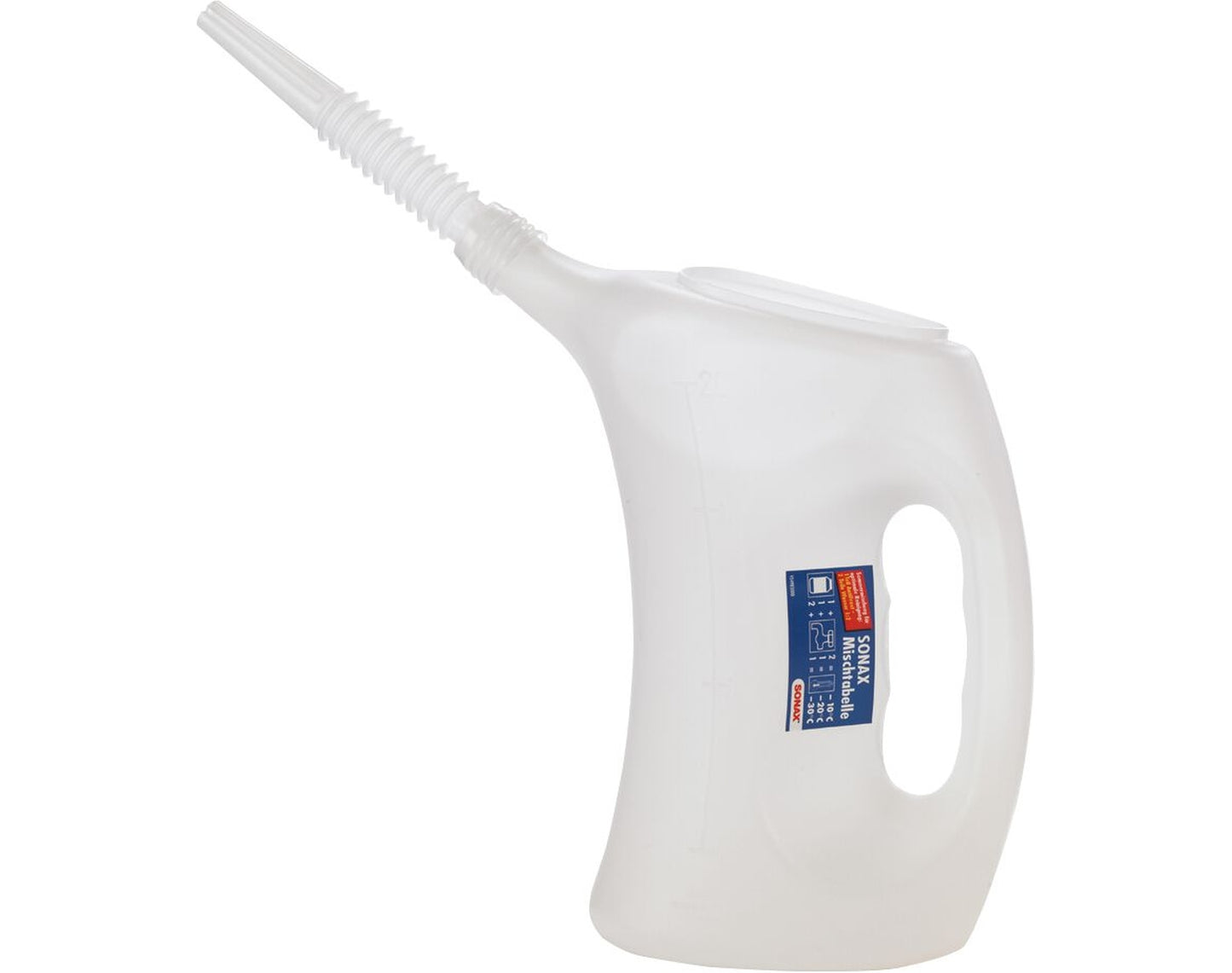 Sonax Messbecher mit flexiblem Schlauch, 2 Liter
