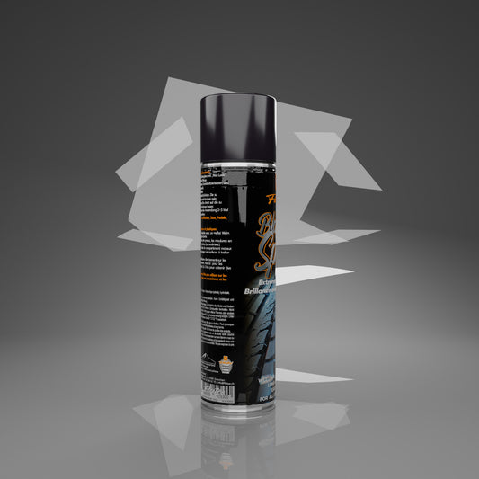 Flatee Black Tire Spray (500ml) Reifenglanz aus der Dose