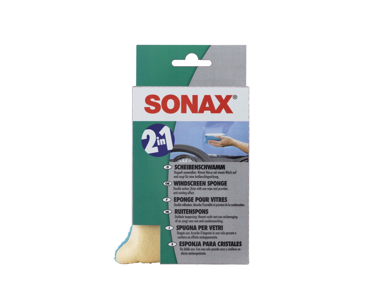 Sonax ScheibenSchwamm 2in1