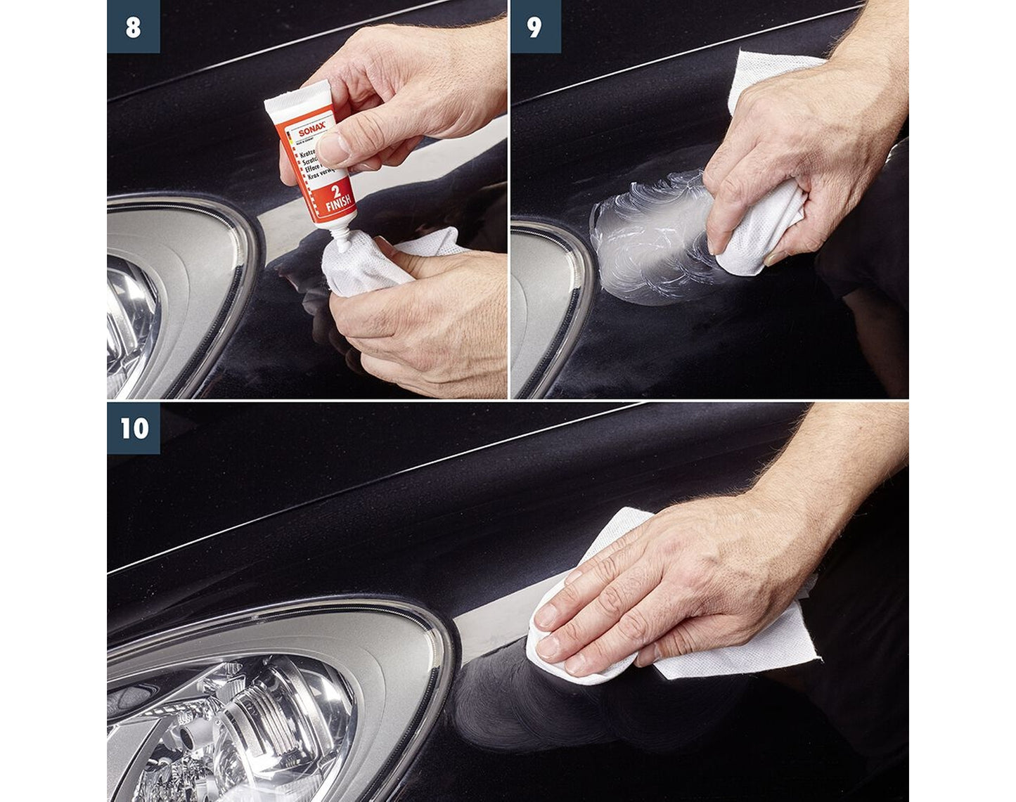 Sonax KratzerEntfernerSet Lack (2x 50 ml)