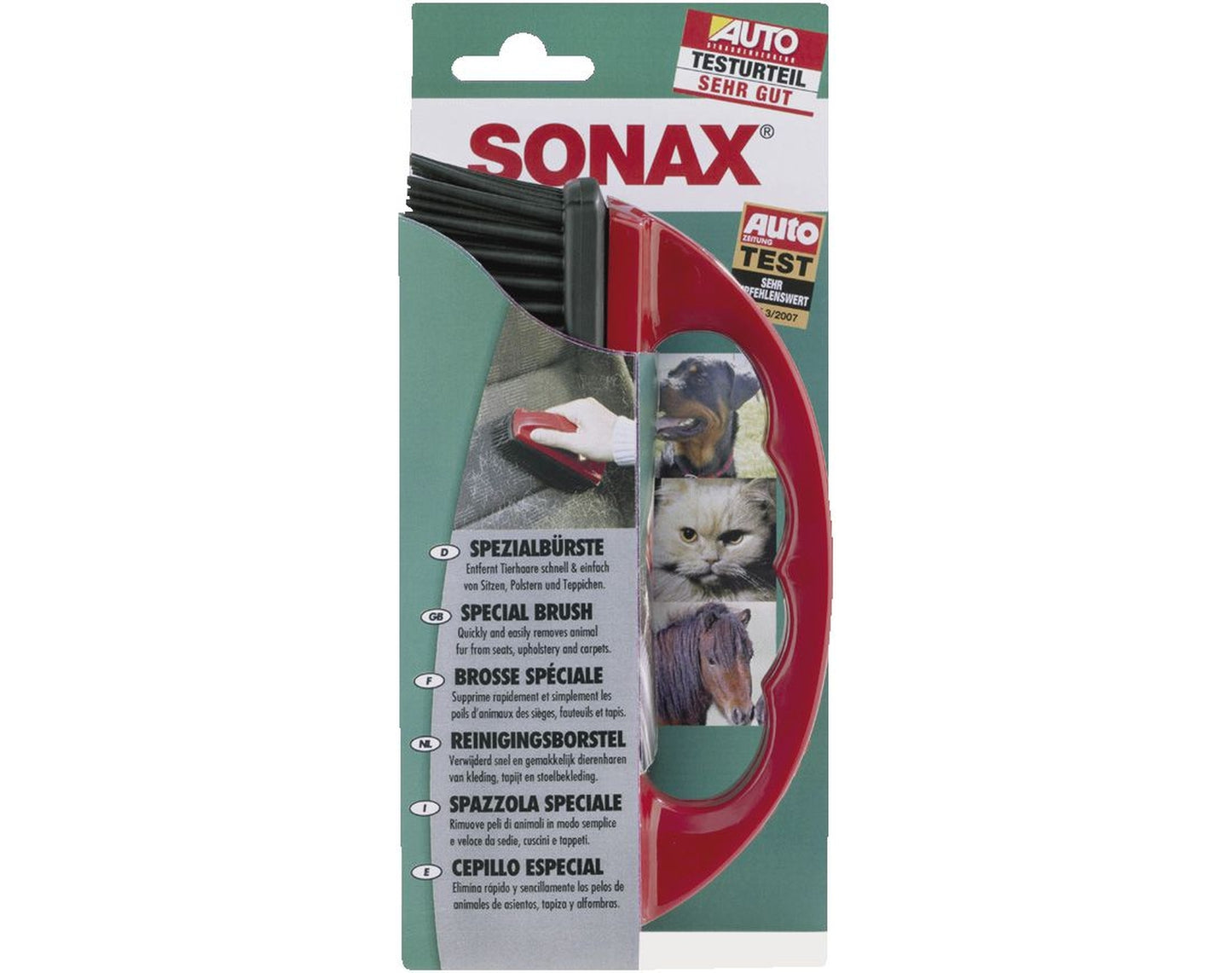 Sonax Spezialbürste Tierhaarentfernerbürste