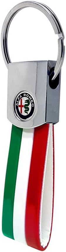 4R Alfa Romeo Schlüsselanhänger tricolore
