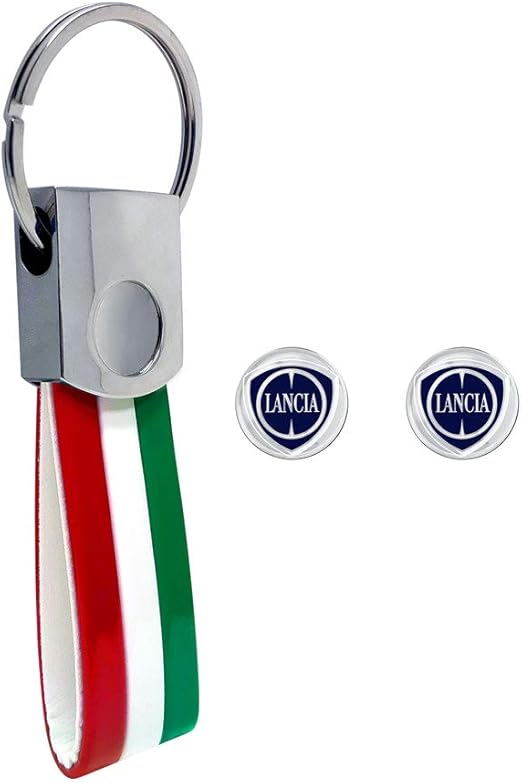4R Lancia Schlüsselanhänger tricolore