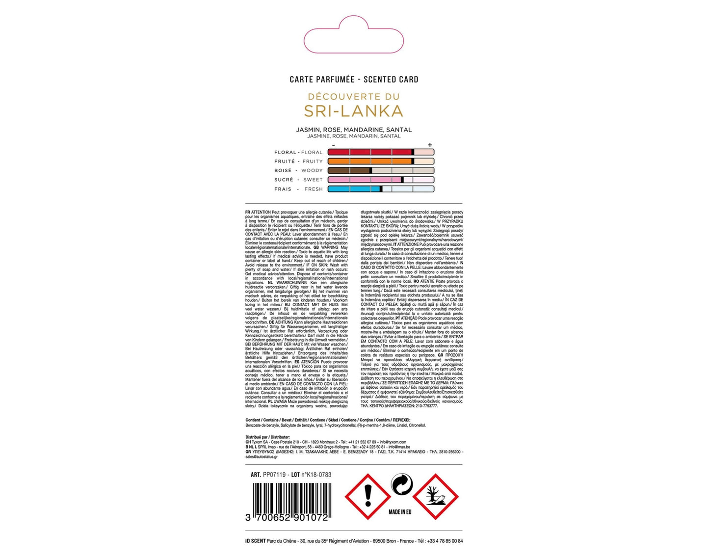 imao Parfums Découverte du Sri-Lanka