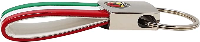 4R Abarth offizieller Schlüsselanhänger tricolore