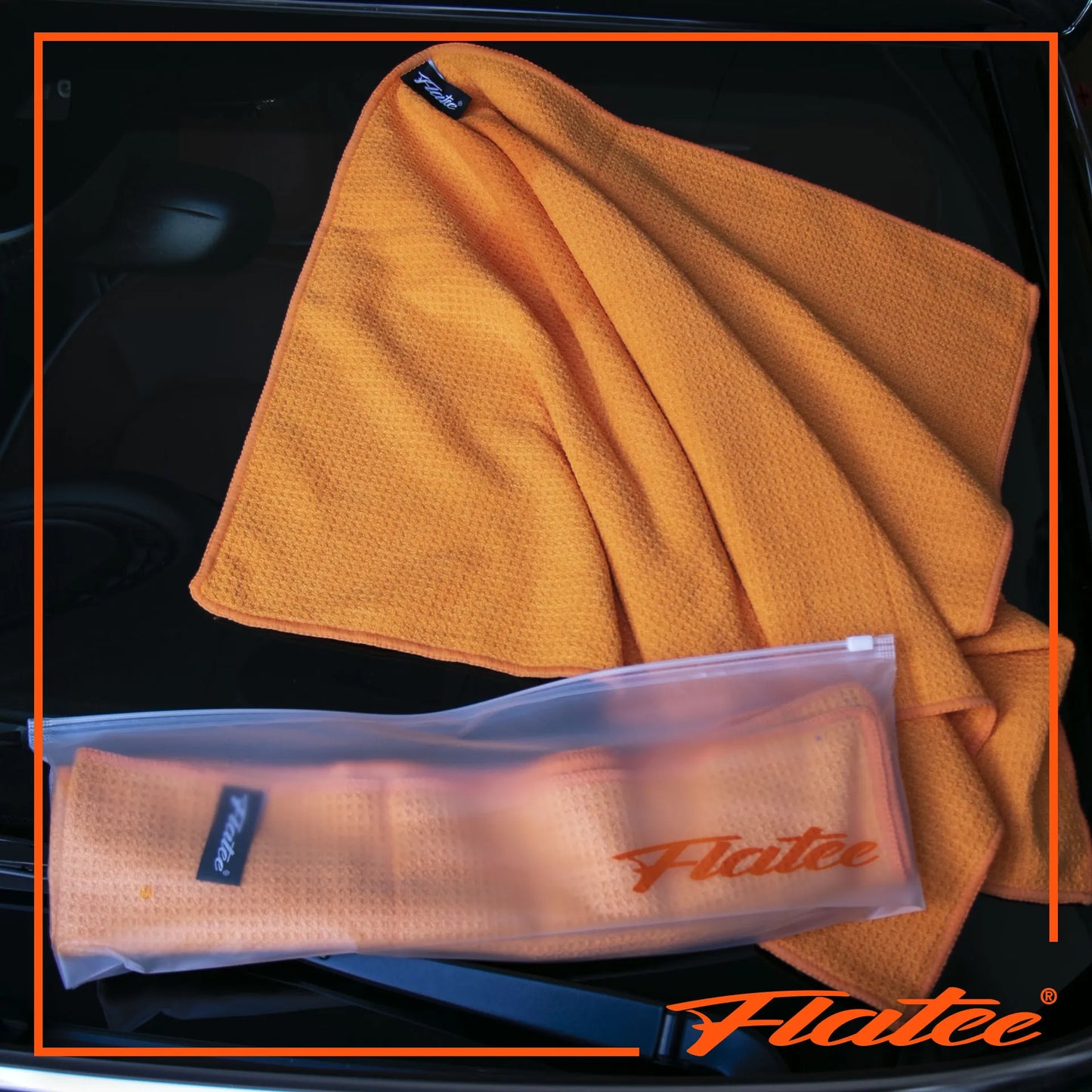 Flatee Vitrosucker Premium Glastuch 50 x 80 cm
