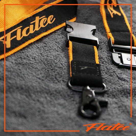 Flatee Schlüsselbund - Premium Lanyard - 55 cm
