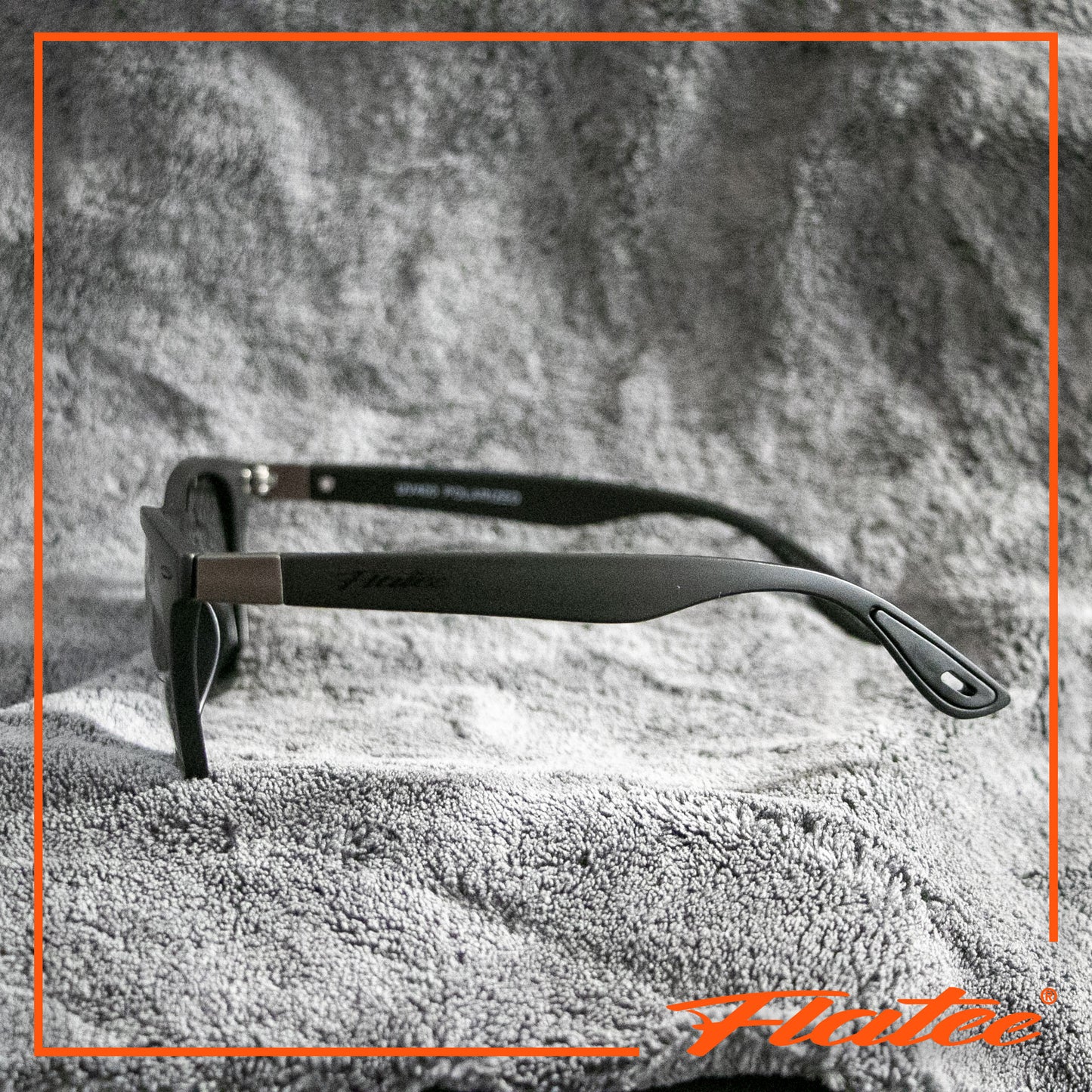 Flatee Sonnenbrille schwarz