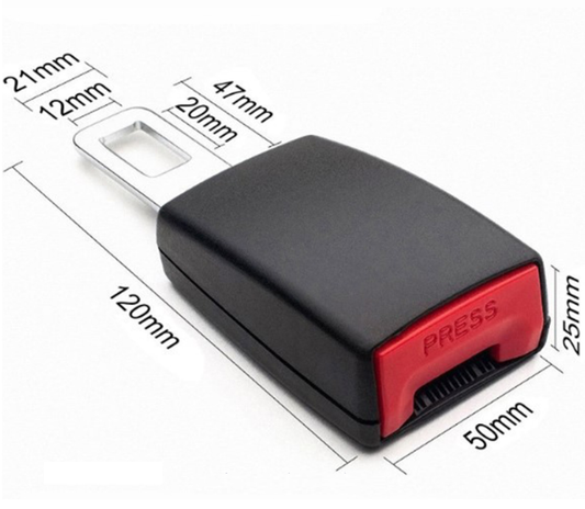 RP Gurtverlängerung universal schwarz Gurtadapter - 2 STÜCK