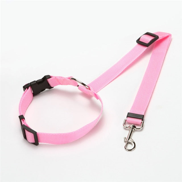 Leine rosa Sicherheitsgurt