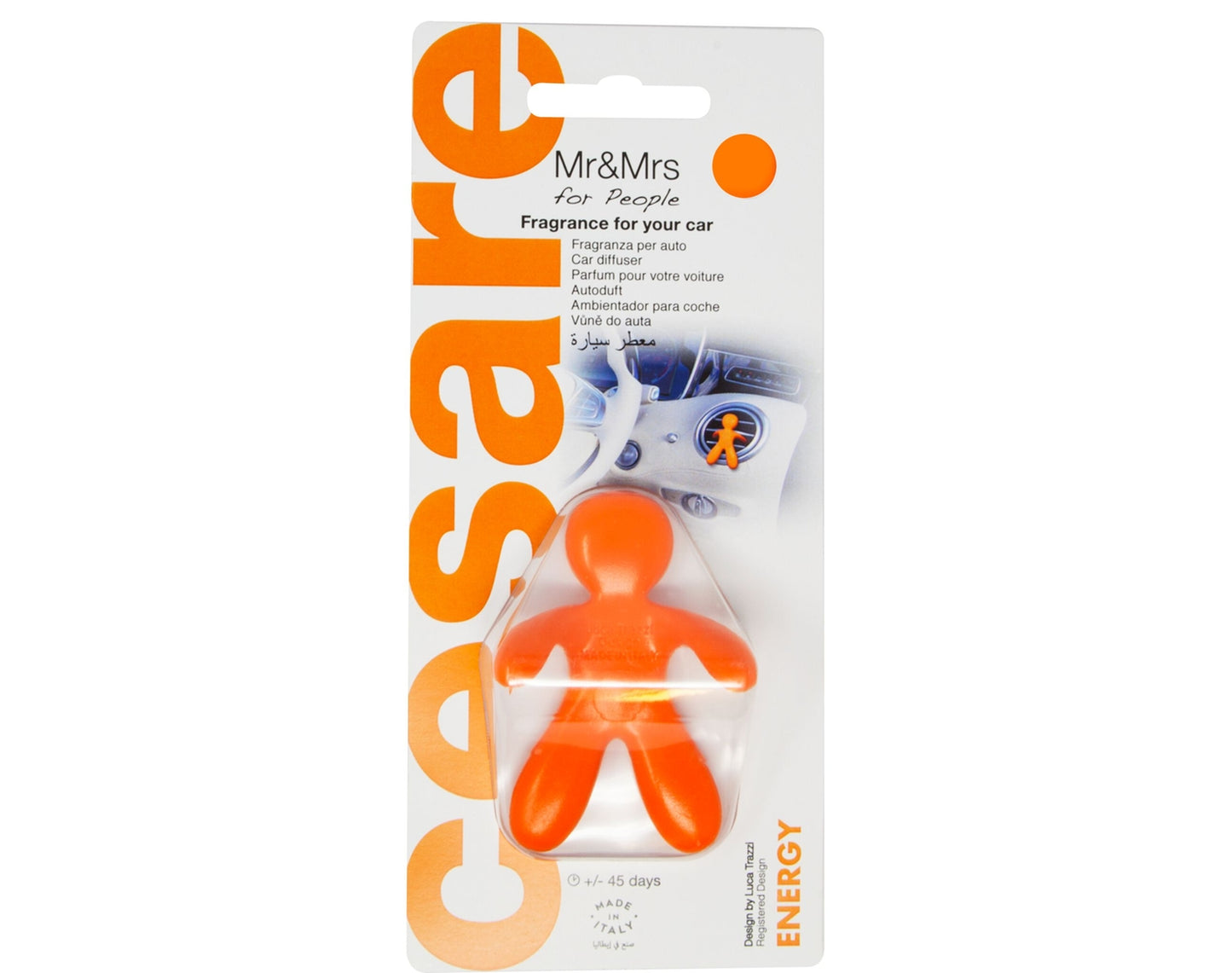 Mr&Mrs Cesare Orange Energy, orange