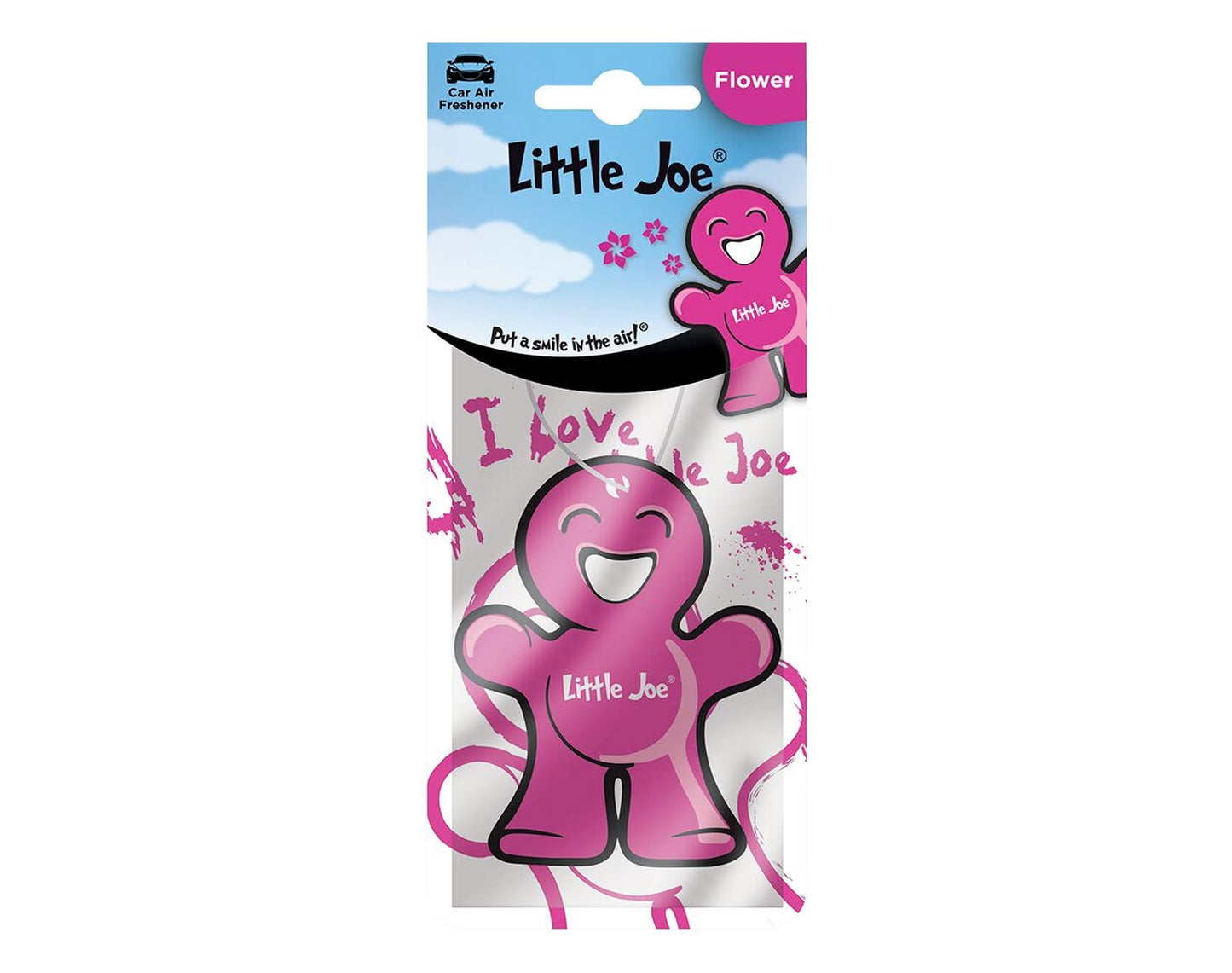 Little Joe Paper Card Flower, pink