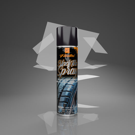 Flatee Black Tire Spray (500ml) Reifenglanz aus der Dose