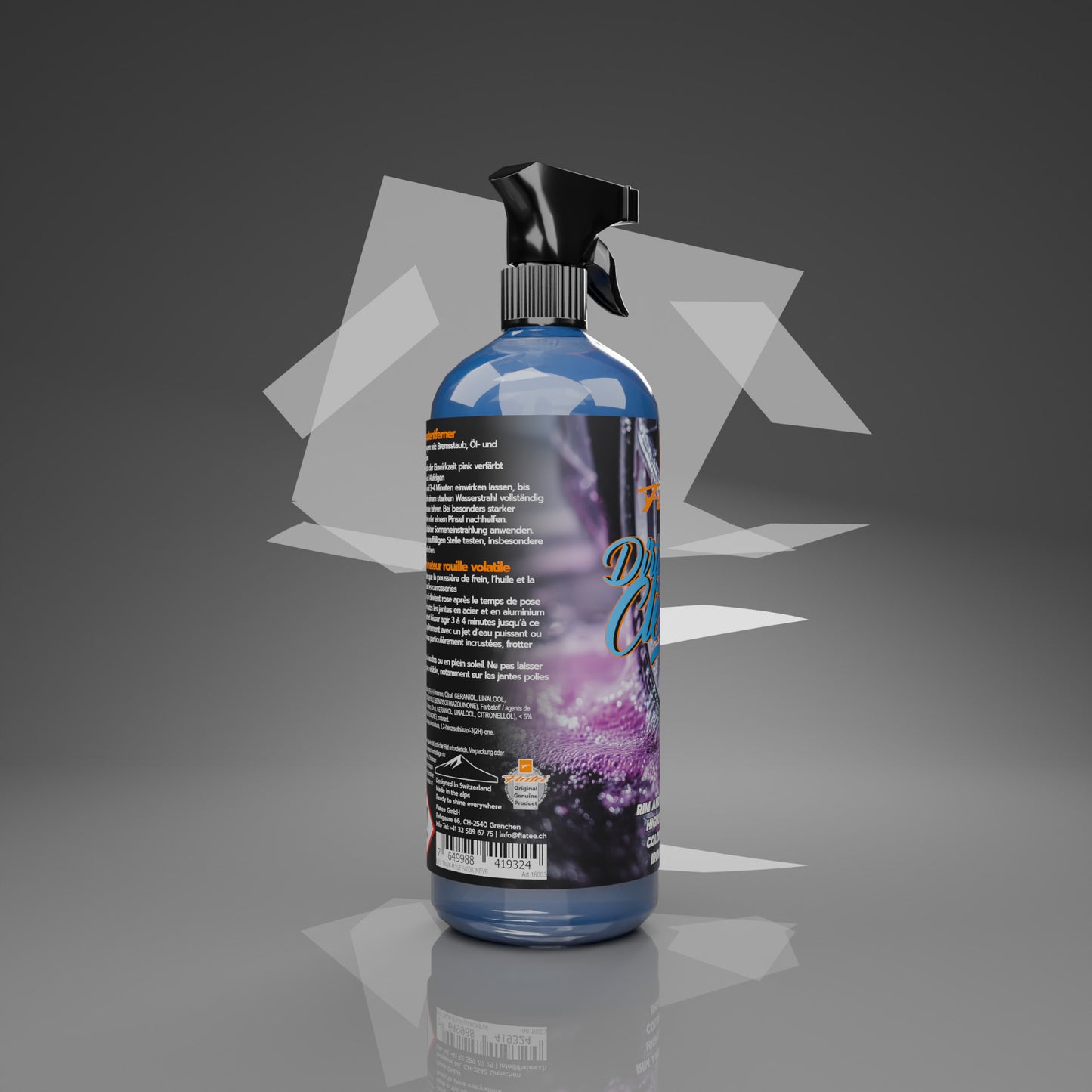 Flatee DirtyWheel Cleaner (750ml) – Power Felgenreiniger & Flugrostentferner