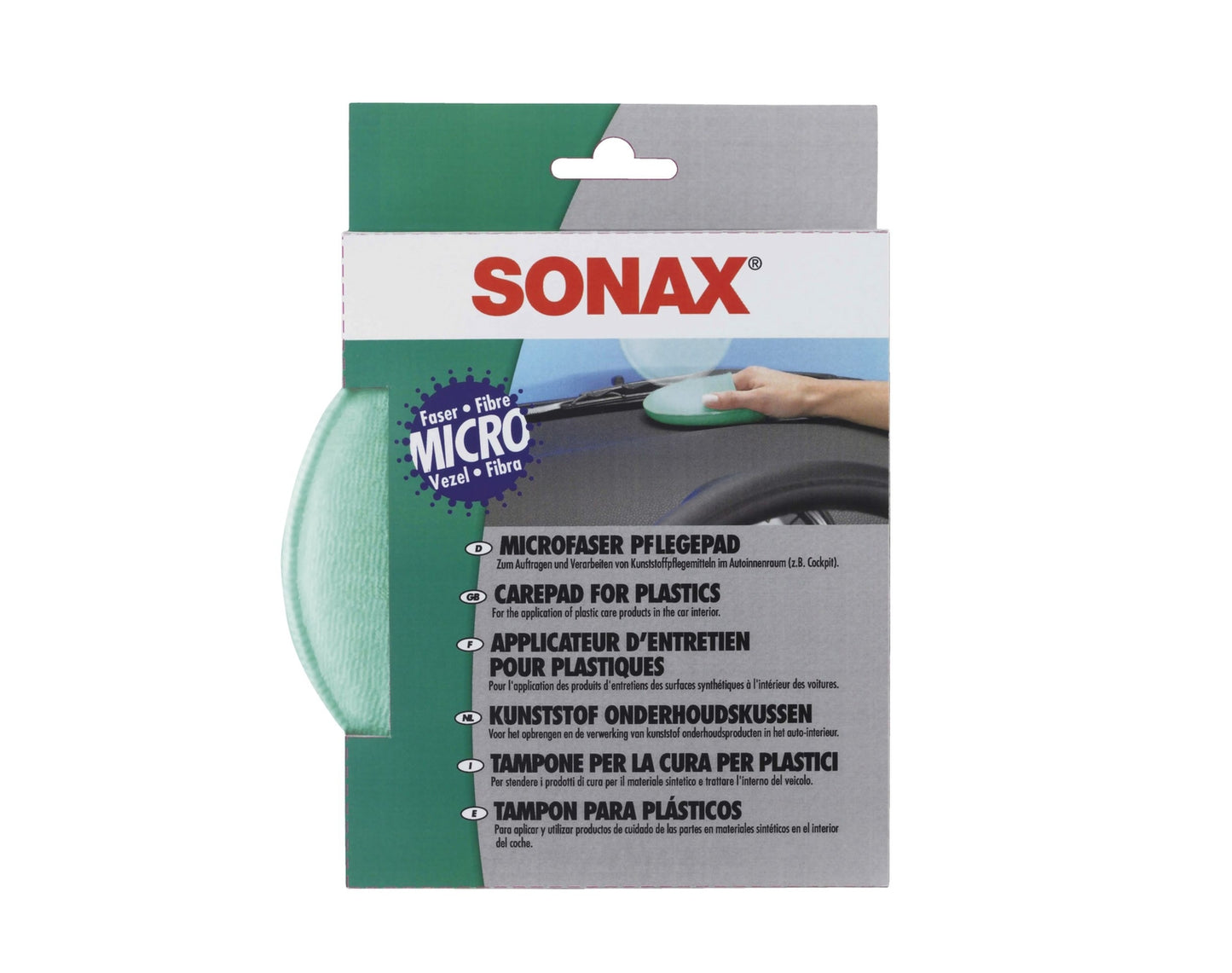 Sonax KunststoffPflege Pad, Microfaser