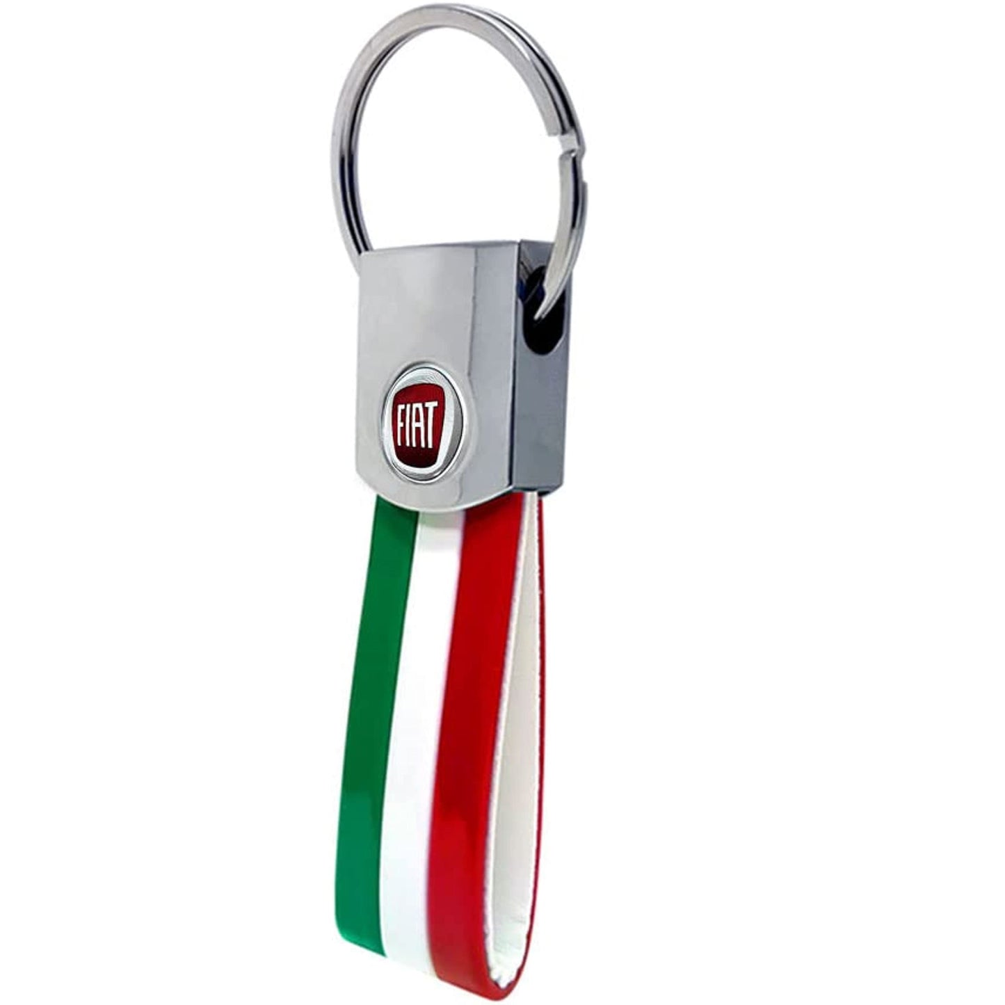 4R Fiat Schlüsselanhänger tricolore