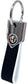 4R Alfa Romeo Schlüsselanhänger Carbonlook / weiss