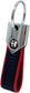4R Alfa Romeo Schlüsselanhänger Carbonlook / rot, Logo black