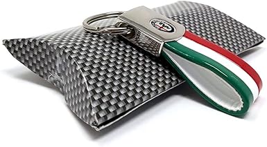 4R Alfa Romeo Schlüsselanhänger tricolore