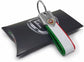 4R Fiat offizieller Schlüsselanhänger tricolore, Karbon, weiss (verschiedene Modelle)
