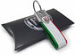 4R Fiat offizieller Schlüsselanhänger tricolore, Karbon, weiss (verschiedene Modelle)