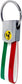 4R Abarth offizieller Schlüsselanhänger tricolore, gelber Skorpion