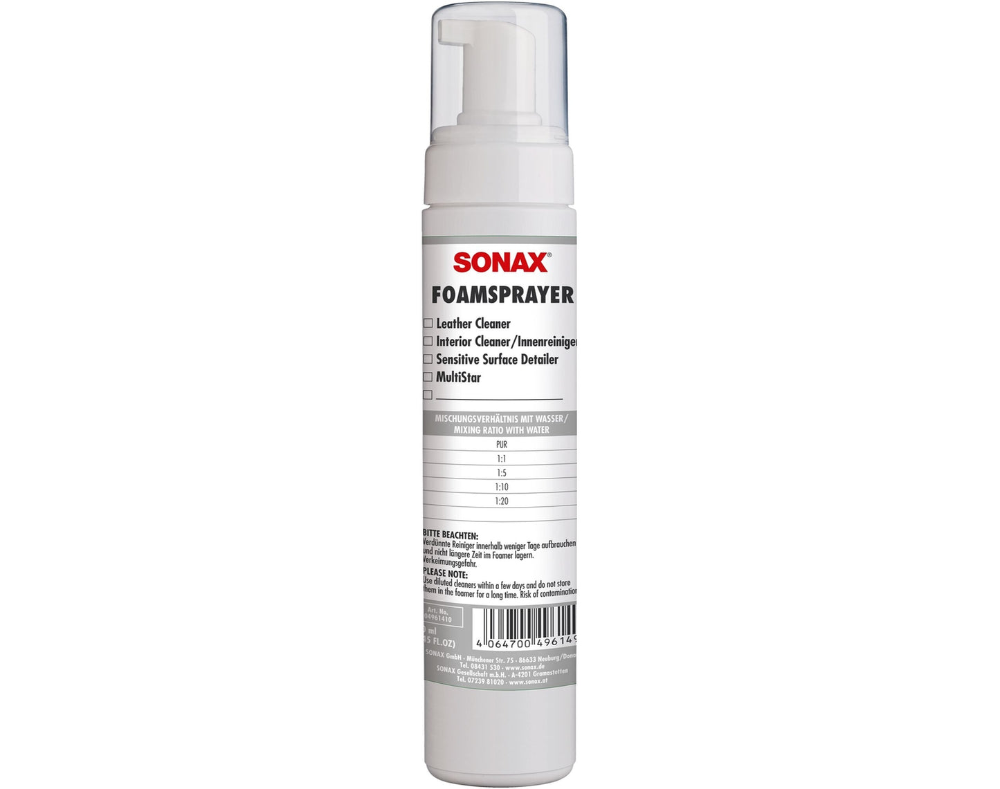 Sonax Foam Sprayer (250 ml)