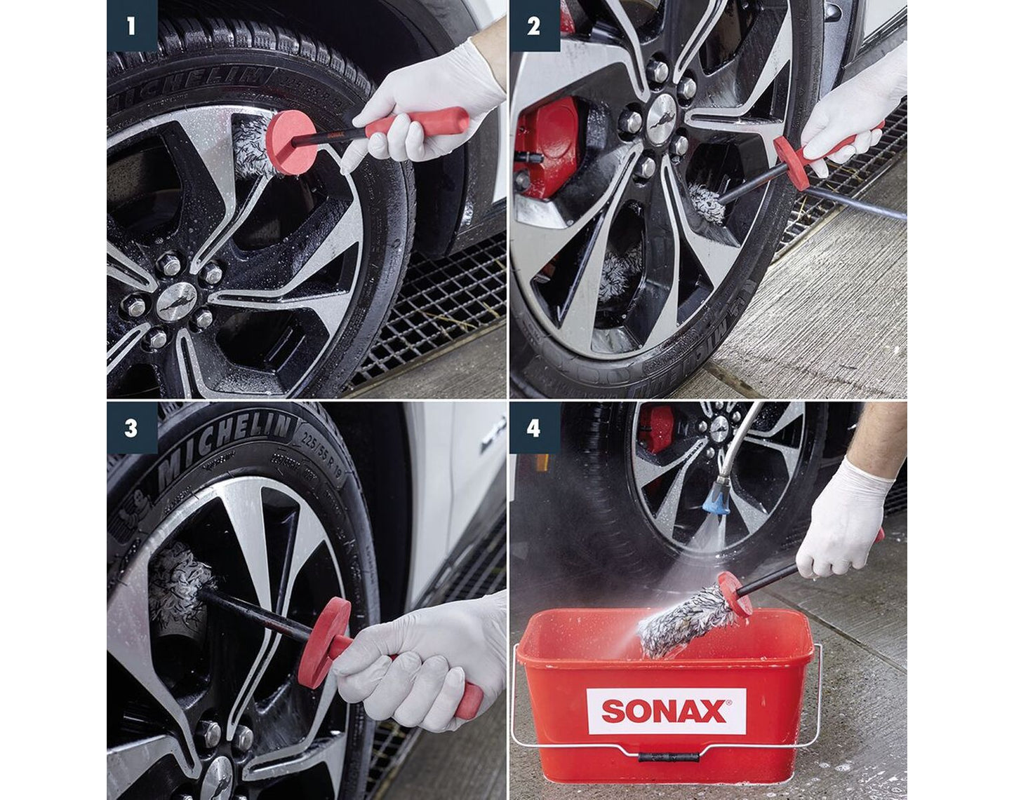 Sonax Microfaser Felgenbürste