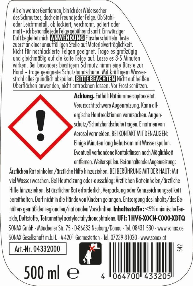 Sonax FelgenBeast (500 ml)