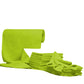 Flatee Tear-Off Roll 24 Mikrofasertücher auf der Rolle 40x40cm – 240gr/m2 – lime green