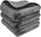 RP Trockentuch 40 x 40 cm grau/schwarz 1000GSM sehr saugfähig