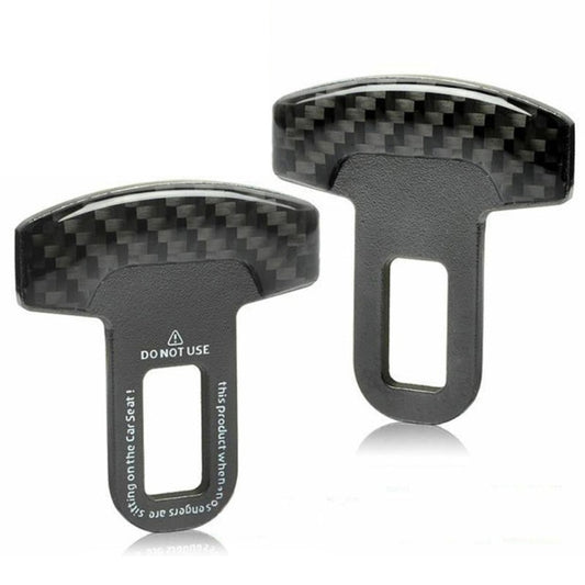 RP Gurtschnalle Carbonlook Alarmstopper - 2 STÜCK